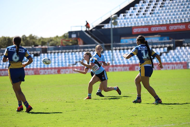 2021 Tarsha Gale Cup Rnd 7 SHARKS v EELS