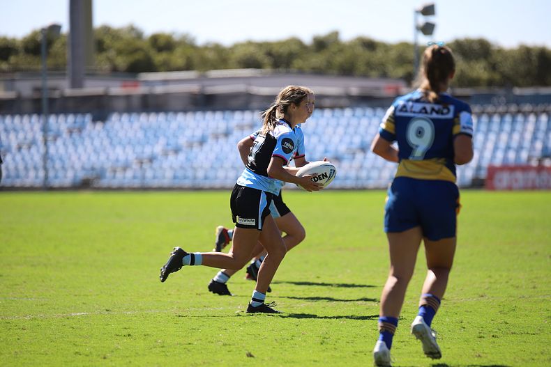 2021 Tarsha Gale Cup Rnd 7 SHARKS v EELS