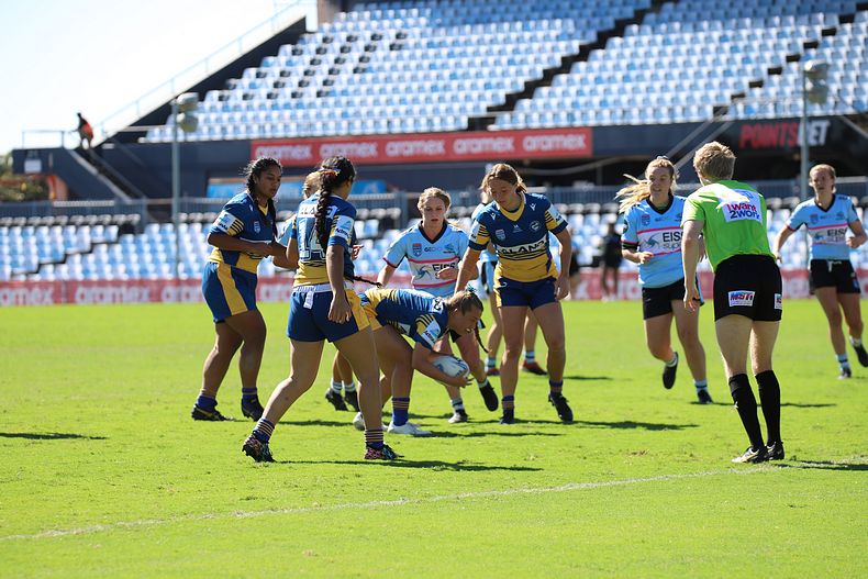 2021 Tarsha Gale Cup Rnd 7 SHARKS v EELS