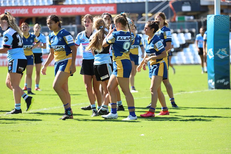 2021 Tarsha Gale Cup Rnd 7 SHARKS v EELS