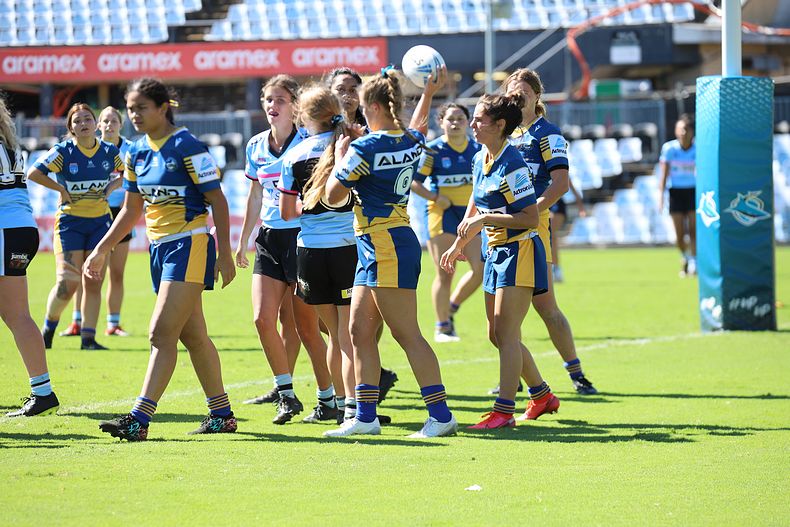 2021 Tarsha Gale Cup Rnd 7 SHARKS v EELS