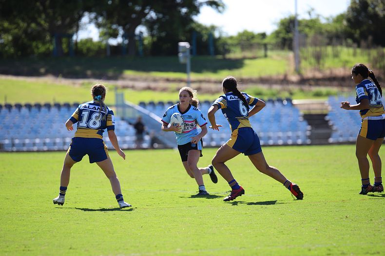 2021 Tarsha Gale Cup Rnd 7 SHARKS v EELS