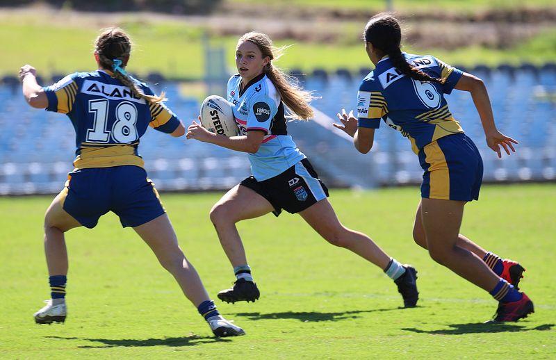 2021 Tarsha Gale Cup Rnd 7 SHARKS v EELS
