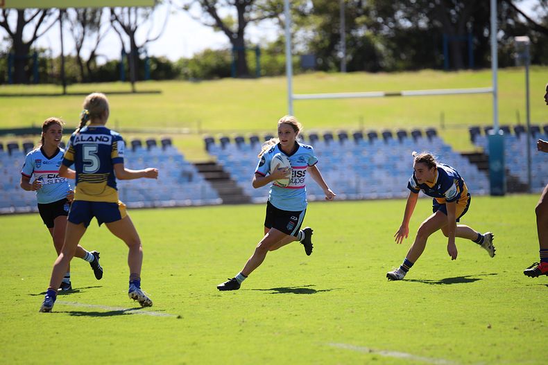 2021 Tarsha Gale Cup Rnd 7 SHARKS v EELS