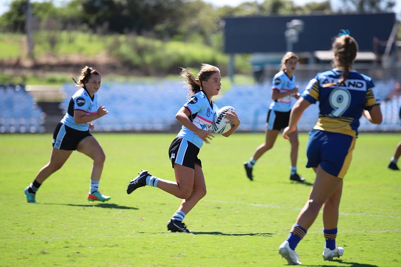 2021 Tarsha Gale Cup Rnd 7 SHARKS v EELS