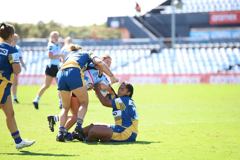 2021 Tarsha Gale Cup Rnd 7 SHARKS v EELS