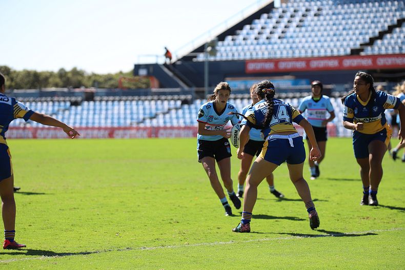 2021 Tarsha Gale Cup Rnd 7 SHARKS v EELS