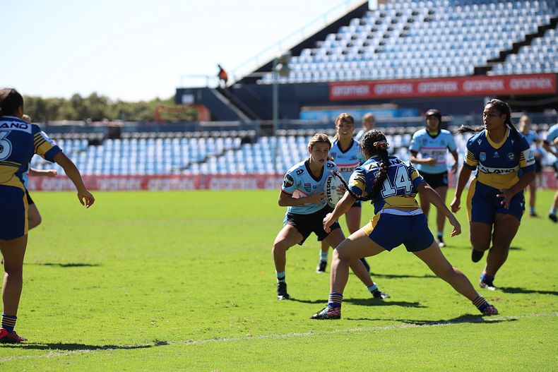 2021 Tarsha Gale Cup Rnd 7 SHARKS v EELS