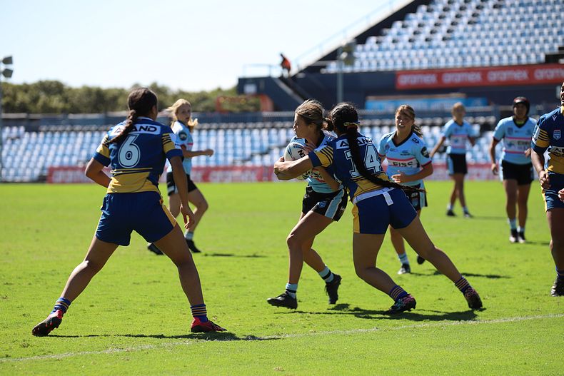2021 Tarsha Gale Cup Rnd 7 SHARKS v EELS
