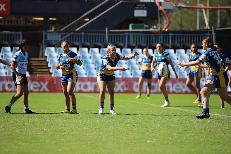 2021 Tarsha Gale Cup Rnd 7 SHARKS v EELS