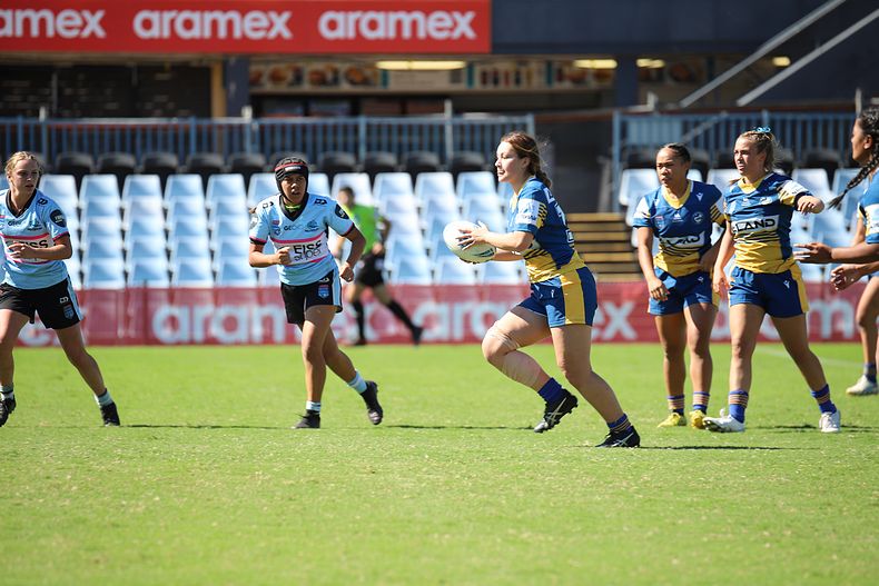 2021 Tarsha Gale Cup Rnd 7 SHARKS v EELS