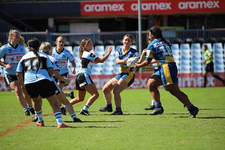 2021 Tarsha Gale Cup Rnd 7 SHARKS v EELS