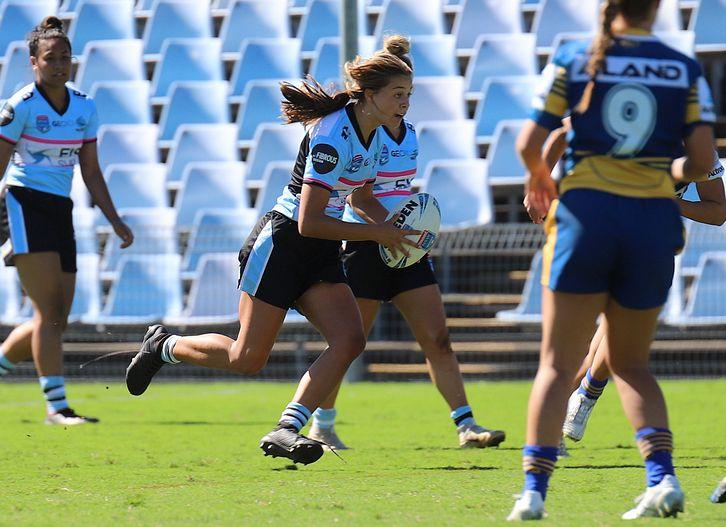 2021 Tarsha Gale Cup Rnd 7 SHARKS v EELS