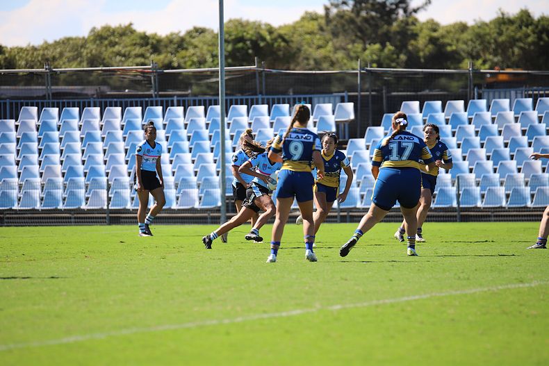 2021 Tarsha Gale Cup Rnd 7 SHARKS v EELS
