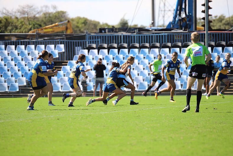 2021 Tarsha Gale Cup Rnd 7 SHARKS v EELS