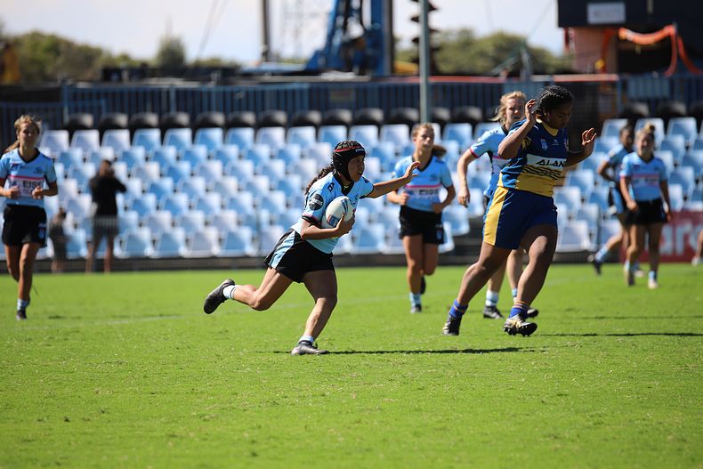 2021 Tarsha Gale Cup Rnd 7 SHARKS v EELS