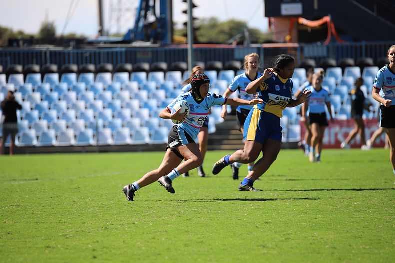 2021 Tarsha Gale Cup Rnd 7 SHARKS v EELS