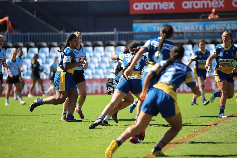 2021 Tarsha Gale Cup Rnd 7 SHARKS v EELS