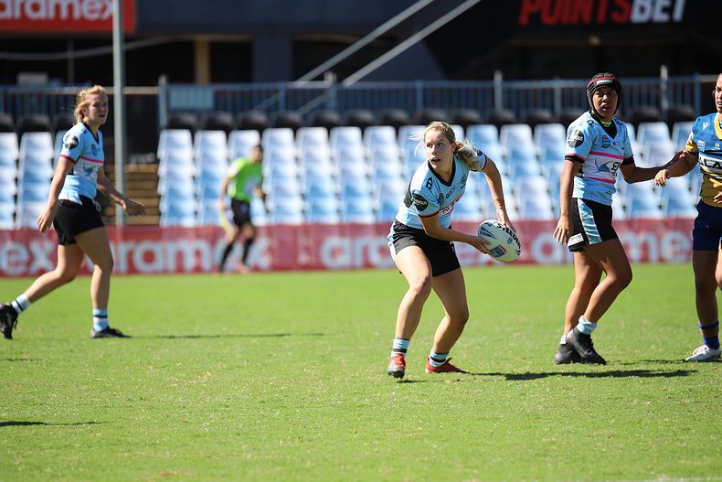 2021 Tarsha Gale Cup Rnd 7 SHARKS v EELS