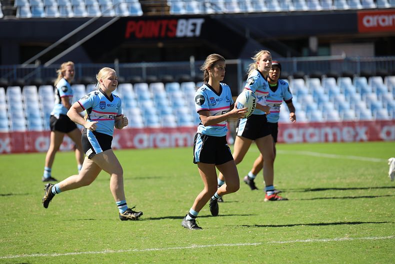 2021 Tarsha Gale Cup Rnd 7 SHARKS v EELS