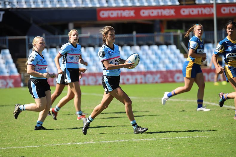2021 Tarsha Gale Cup Rnd 7 SHARKS v EELS