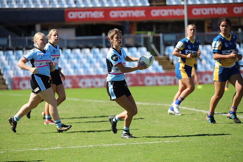 2021 Tarsha Gale Cup Rnd 7 SHARKS v EELS