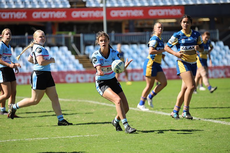 2021 Tarsha Gale Cup Rnd 7 SHARKS v EELS