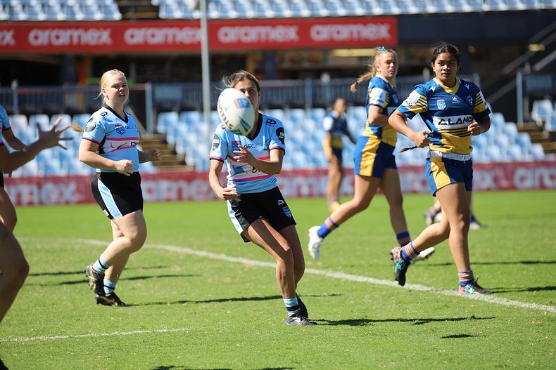 2021 Tarsha Gale Cup Rnd 7 SHARKS v EELS