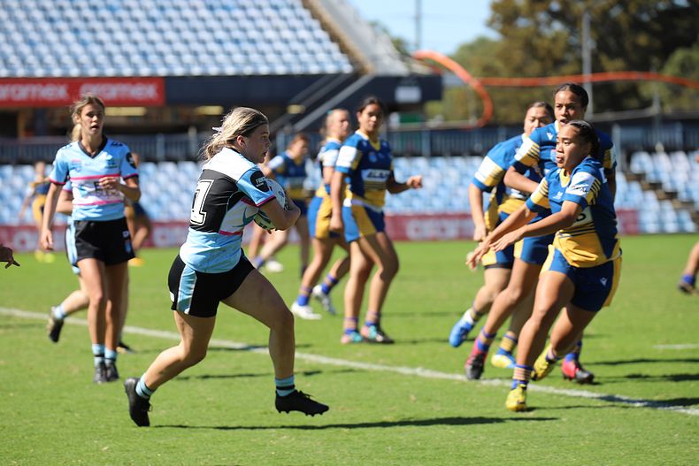 2021 Tarsha Gale Cup Rnd 7 SHARKS v EELS