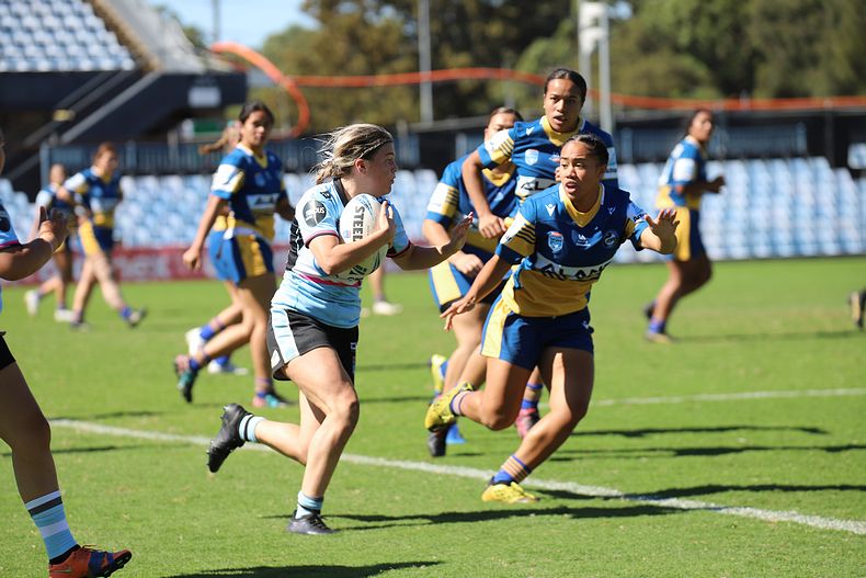 2021 Tarsha Gale Cup Rnd 7 SHARKS v EELS