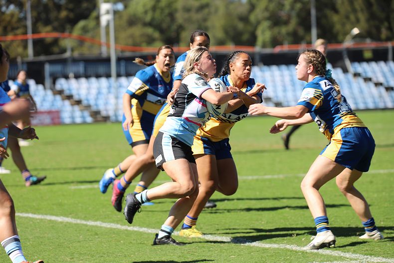 2021 Tarsha Gale Cup Rnd 7 SHARKS v EELS