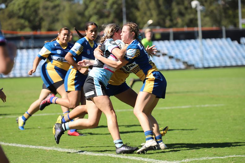 2021 Tarsha Gale Cup Rnd 7 SHARKS v EELS