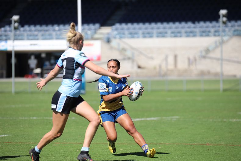 2021 Tarsha Gale Cup Rnd 7 SHARKS v EELS