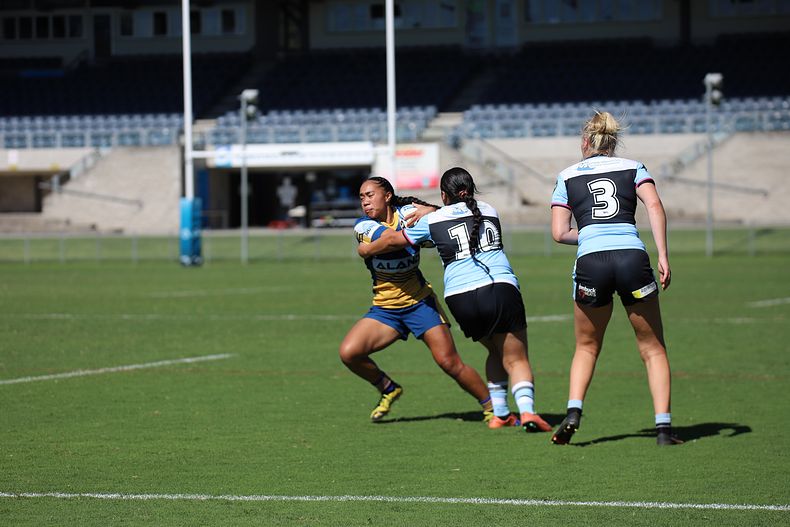 2021 Tarsha Gale Cup Rnd 7 SHARKS v EELS
