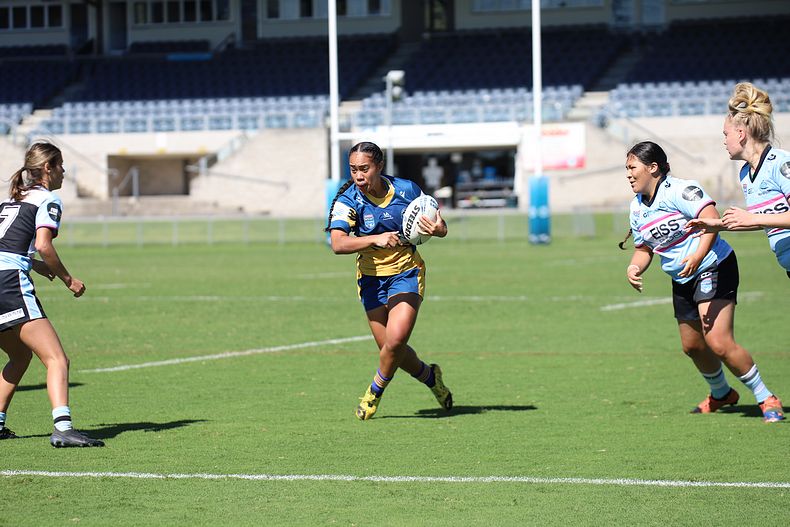 2021 Tarsha Gale Cup Rnd 7 SHARKS v EELS