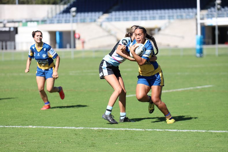 2021 Tarsha Gale Cup Rnd 7 SHARKS v EELS