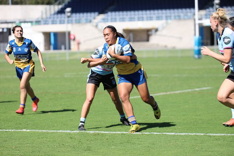 2021 Tarsha Gale Cup Rnd 7 SHARKS v EELS