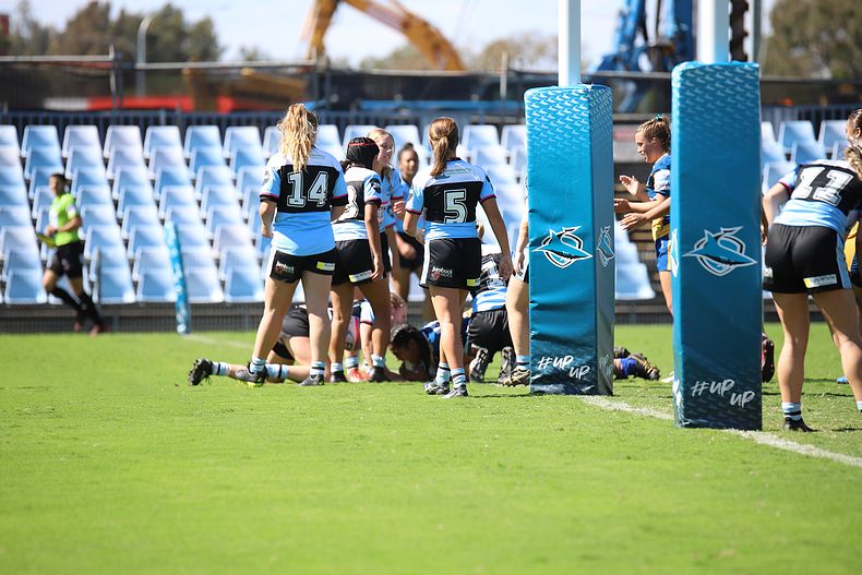 2021 Tarsha Gale Cup Rnd 7 SHARKS v EELS