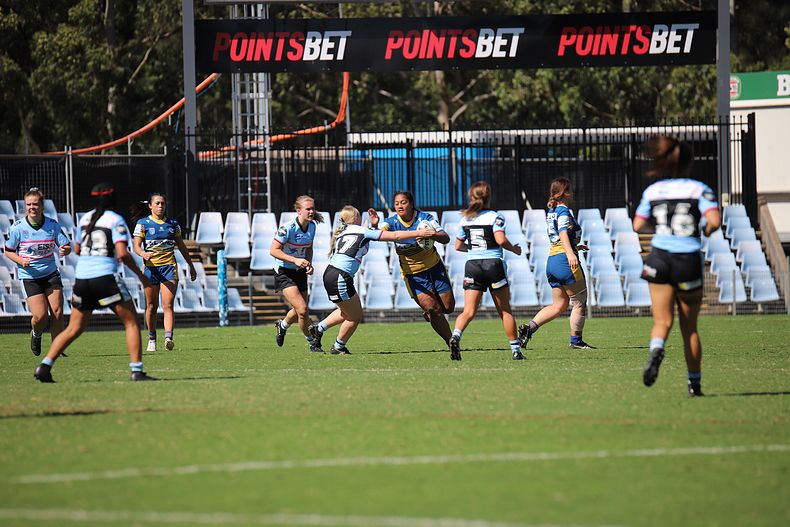 2021 Tarsha Gale Cup Rnd 7 SHARKS v EELS