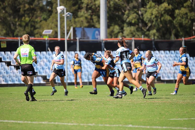2021 Tarsha Gale Cup Rnd 7 SHARKS v EELS