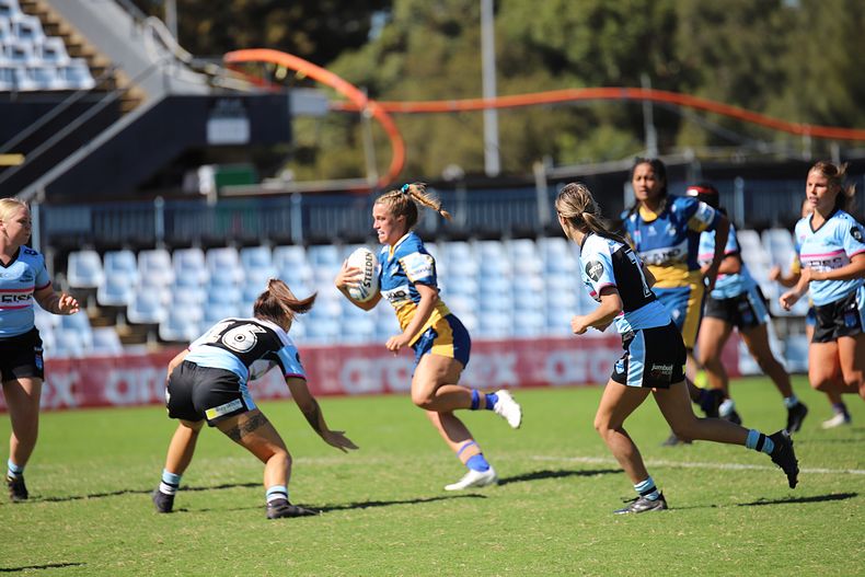 2021 Tarsha Gale Cup Rnd 7 SHARKS v EELS