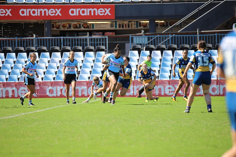 2021 Tarsha Gale Cup Rnd 7 SHARKS v EELS