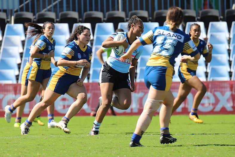 2021 Tarsha Gale Cup Rnd 7 SHARKS v EELS