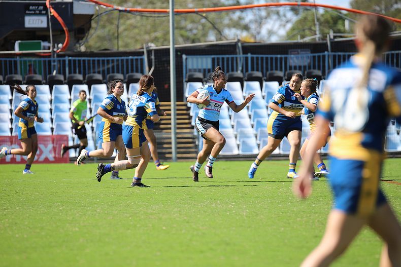 2021 Tarsha Gale Cup Rnd 7 SHARKS v EELS