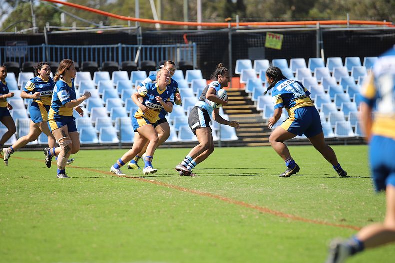 2021 Tarsha Gale Cup Rnd 7 SHARKS v EELS