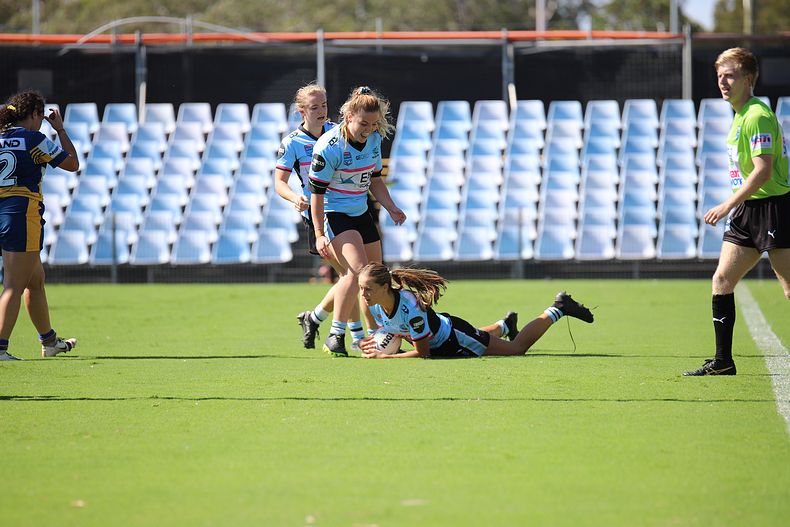 2021 Tarsha Gale Cup Rnd 7 SHARKS v EELS