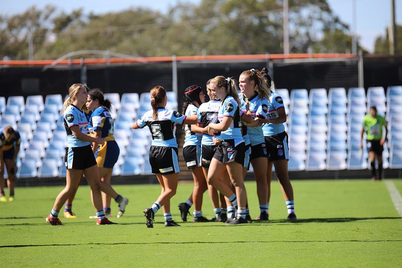 2021 Tarsha Gale Cup Rnd 7 SHARKS v EELS