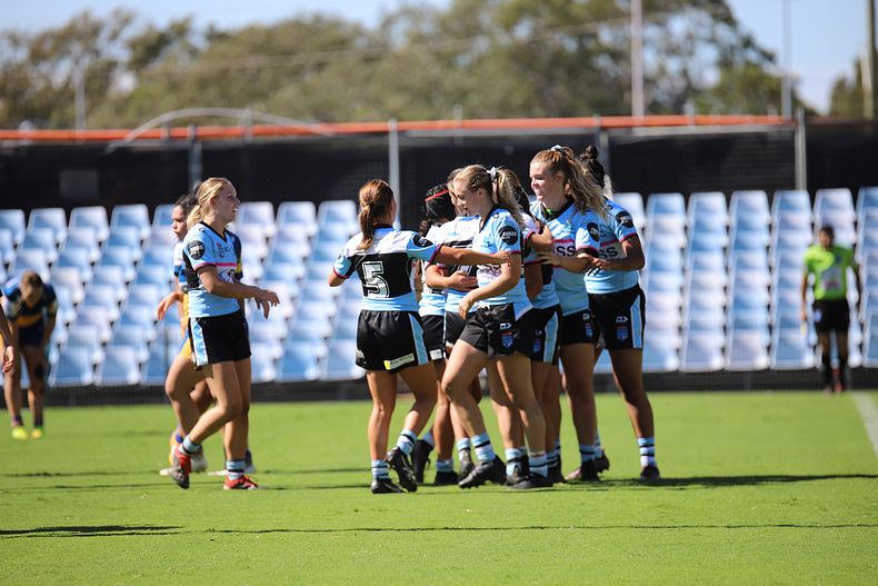2021 Tarsha Gale Cup Rnd 7 SHARKS v EELS
