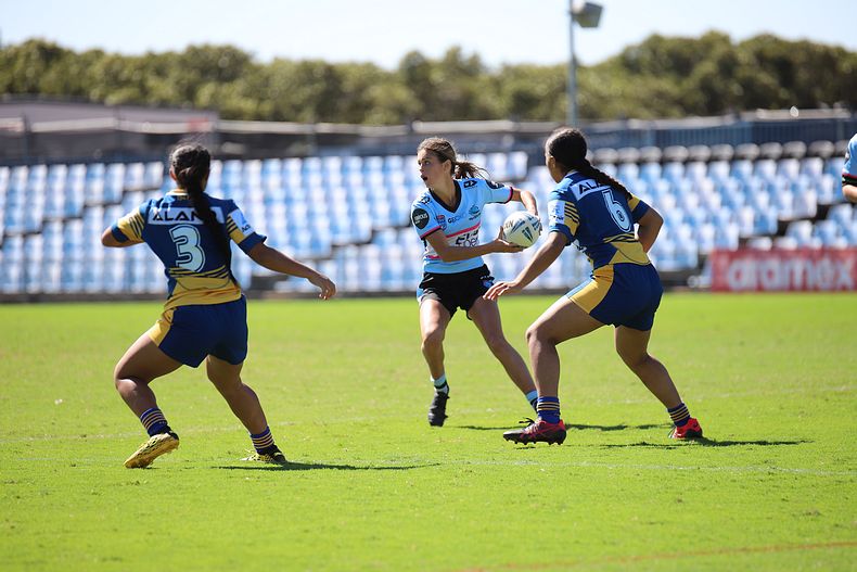 2021 Tarsha Gale Cup Rnd 7 SHARKS v EELS