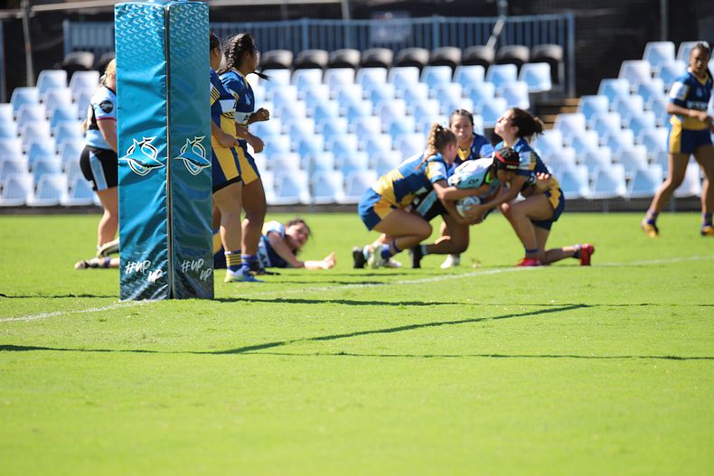 2021 Tarsha Gale Cup Rnd 7 SHARKS v EELS